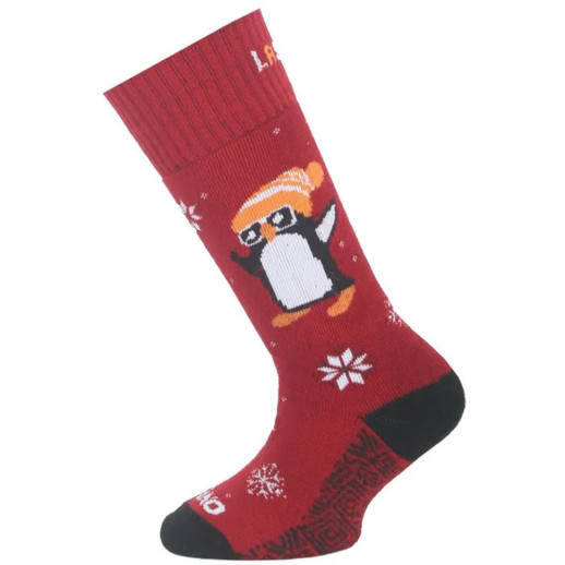 Термоноски детские лыжи Lasting SJT 304 - S - красный