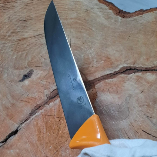 Нож мясника Victorinox SWIBO 21см желтый 5.8431.21