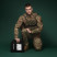 Комплект бронеплит керамических Ukrarmor 6 клас, 5,6 кг M (25х30 см.)