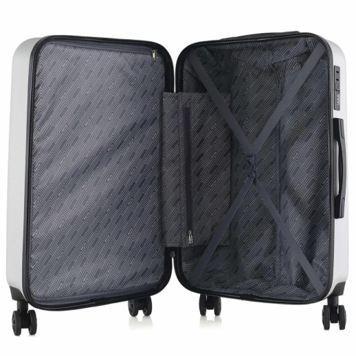 Чемодан Semi Line 24" (M) Light Grey (T5762-3)