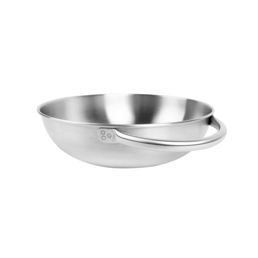 Миска с ручкой Tatonka Bowl With Grip S Silver (TAT 4036.000)