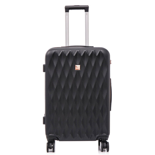 Чемодан Semi Line 24" (M) Black (T5722-3)
