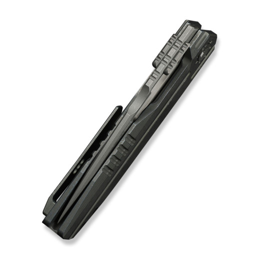 Нож складной туристический Weknife Reveille (9.7 см) Bohler M390 / Titanium оливково-серый
