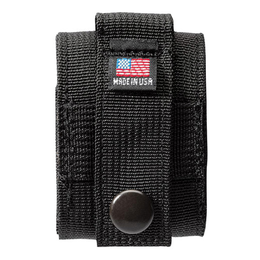 Зажигалка Zippo Blk Crackle Ltr Tactical Pouch Black GS (49402)