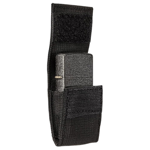 Зажигалка Zippo Blk Crackle Ltr Tactical Pouch Black GS (49402)