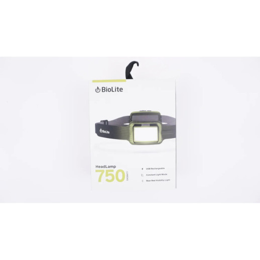 Фонарь налобный BioLite Headlamp, Midnight Grey, 750 люмен (BLT HPC0101)