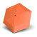 Зонт Knirps X4U Neon Orange Мех / Складной / 6спиц / D90x21см с EVA чехлом