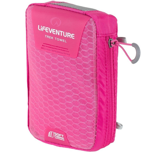 Полотенце Lifeventure Soft Fibre Advance pink (Giant)
