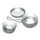 Набор туристической посуды Alb Forming 611 Three-Piece Mess Tin Set Aluminium