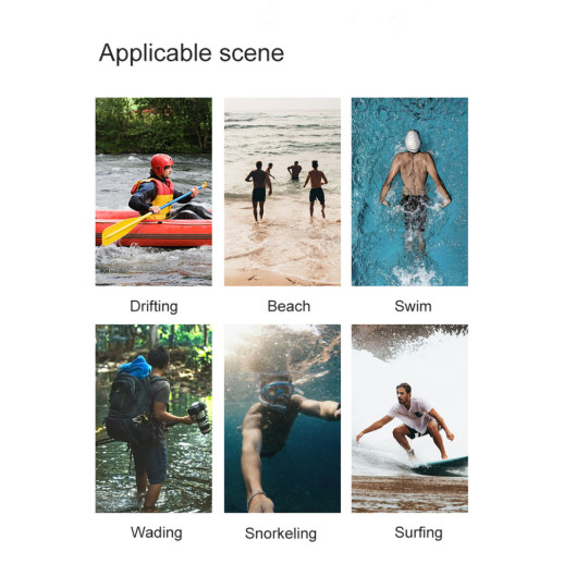 Силиконовые антискользящие ботинки аквашузы Naturehike NH20FS022, размер 43, голубые