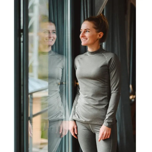 Термоштаны женские Turbat Yeti Bottom 2 Wmn cloudburst grey - S - темно-серый