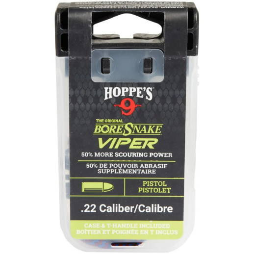Протяжка Hoppe`s Bore Snake Viper для кал.22 с бронзовыми ершами