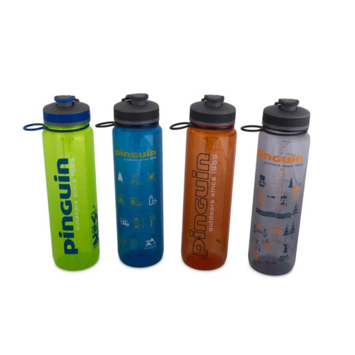 Фляга Pinguin Tritan Sport Bottle 2020 BPA-free, 1,0 L, Grey (PNG 805680)
