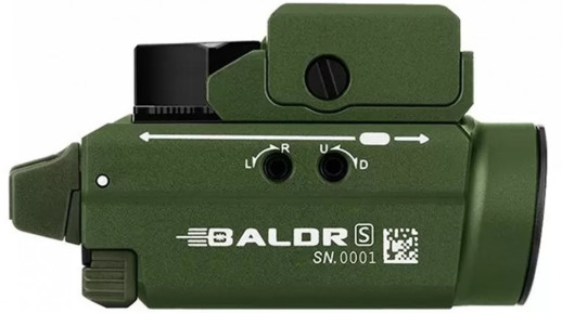 Фонарь Olight Baldr S, green laser, od green