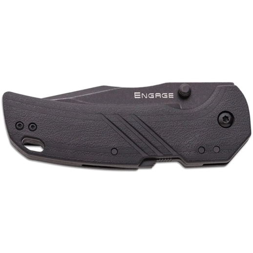 Нож Cold Steel Engage 3" Clip Point, AUS10A blk/blk