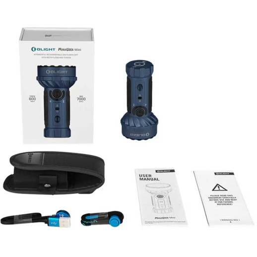 Фонарь Olight Marauder Mini Midnight Blue