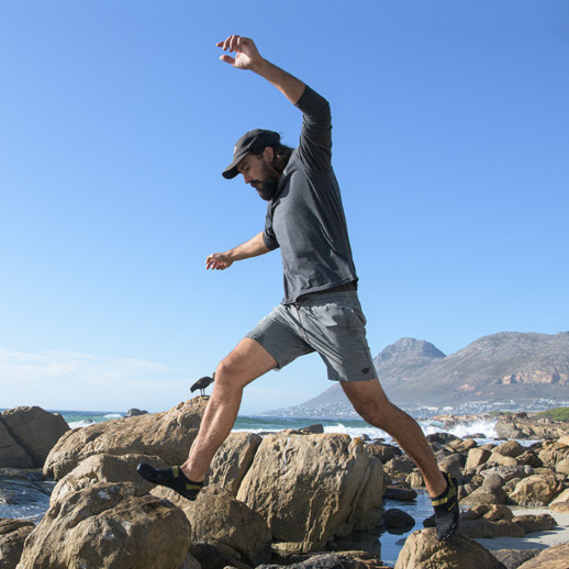 Силиконовые антискользящие ботинки аквашузы Naturehike NH20FS022, размер 44, голубые