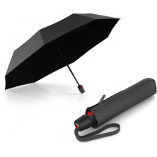 Зонт Knirps T.200 Dark Grey Black HeatShield Авто / Складной / 8 спиц / D99x28см
