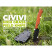 Нож фиксированный карманный Civivi High Grass Field Knife (7,4 см) 14C28N / G10 оранжевый с чехлом