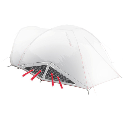 Палатка пятиместная High Peak Tessin 5.1 Deep Forest (10381) (930595)