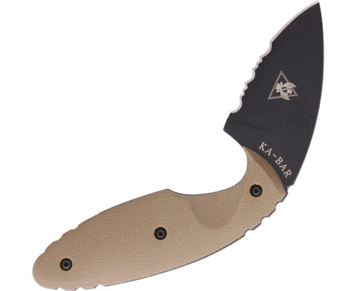 Нож Ka-Bar Original TDI ser.Coyote Brown, длина клинка 5,87 см.