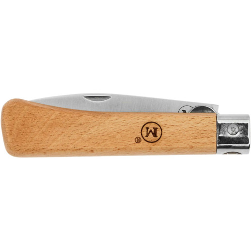 Нож Main Knives Workers line Drop Point Beech Wood Light Brown