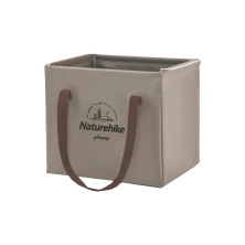 Складной контейнер для воды из ПВХ Naturehike CNH22SN002, 20л, светло-коричневый
