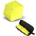 Зонт Knirps X4U Neon Yellow Мех / Складной / 6спиц / D90x21см с EVA чехлом