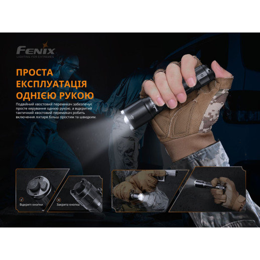 Тактический фонарь Fenix TK16 V2.0 LUMINUS SST 70, 3100 люмен