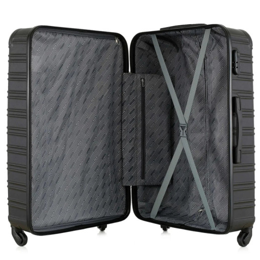 Чемодан Semi Line 28" (L) Black (T5953-3)