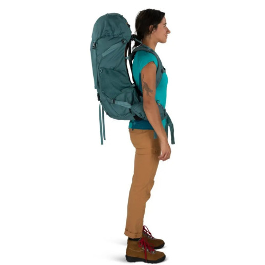 Рюкзак Osprey Renn 50 cascade blue/melon orange - O/S - бирюзовый