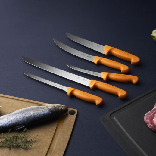 Нож мясника Victorinox SWIBO 26см желтый 5.8431.26