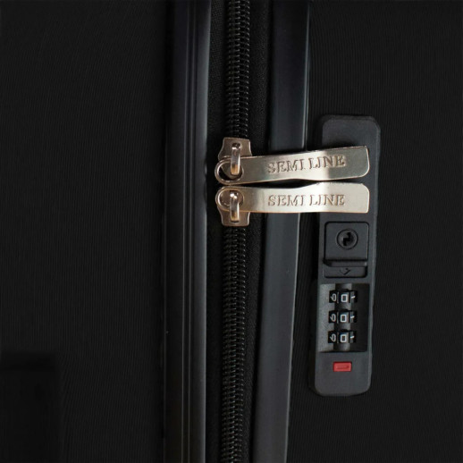 Чемодан Semi Line 24" (M) NASA Black (T5800-2)