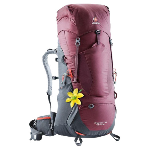 Рюкзак Deuter Aircontact Lite 45+10 SL Maron Graphite