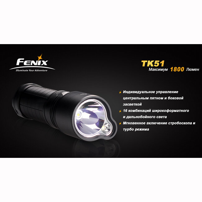 Фонарь Fenix TK51 XM-L2 (U2) (витринный образец) 48527