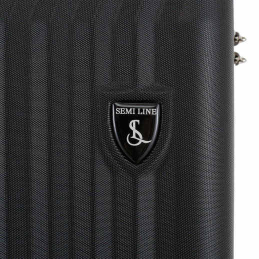 Чемодан Semi Line 24" (M) Black (T5984-3)