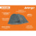 Палатка пятиместная Vango Beta 550XL Mineral Green (TEUBETA00000002) (930842)