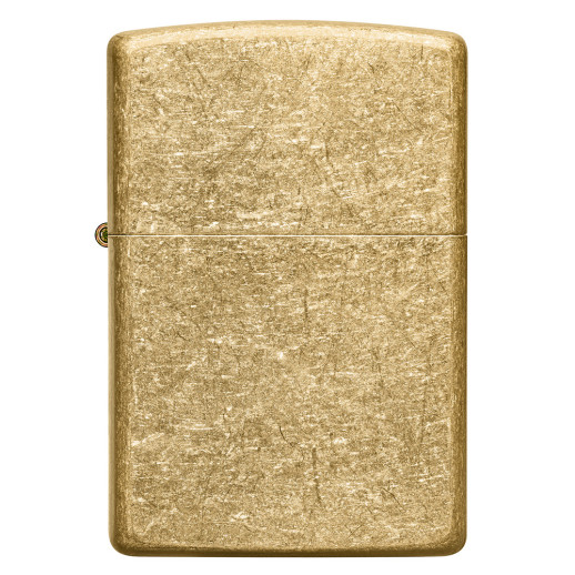 Зажигалка Zippo Regular Tumbled Brass (49477)
