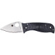 Нож Spyderco Lil Temperance 3 Lightweight, серрейтор black