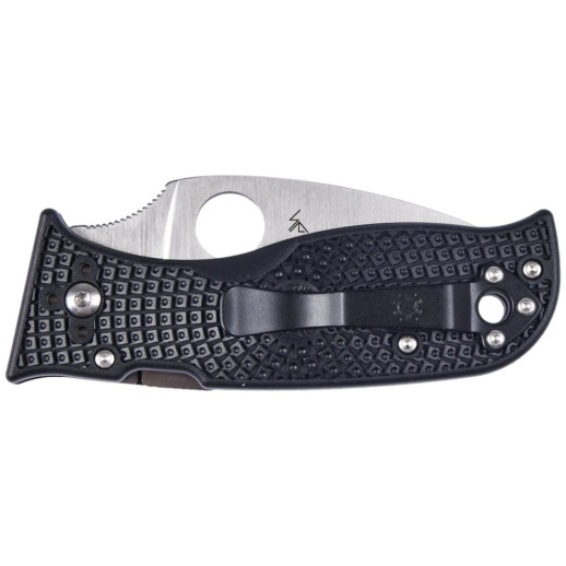 Нож Spyderco Lil Temperance 3 Lightweight, серрейтор black