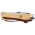 Нож Main Knives Workers line, beech wood handle, clip point blade and PU loop light brown