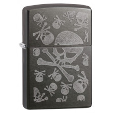 Зажигалка Zippo Iced Skulls 28685
