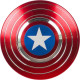 Спиннер «КАПИТАН АМЕРИКА» МЕТАЛЛ