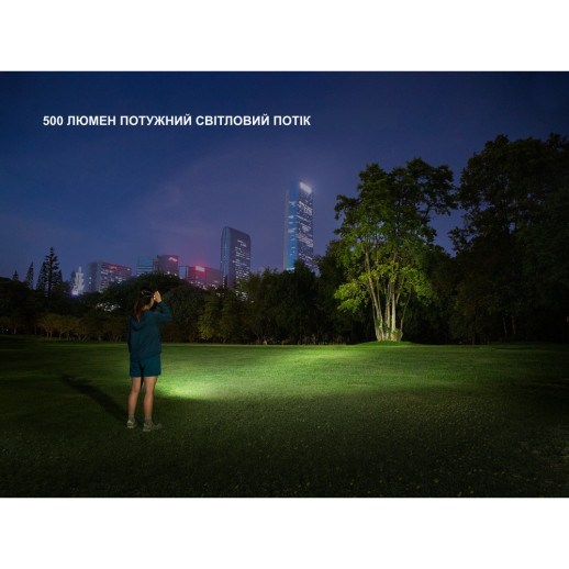 Фонарь налобный Fenix HL17R, белый