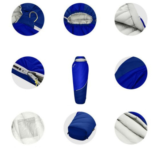 Спальный мешок Atepa  DENALI 550L (AS2006) R BLUE