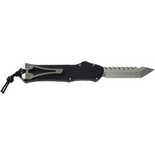 Нож Heretic Hydra Tanto Stonewash Serrated Black