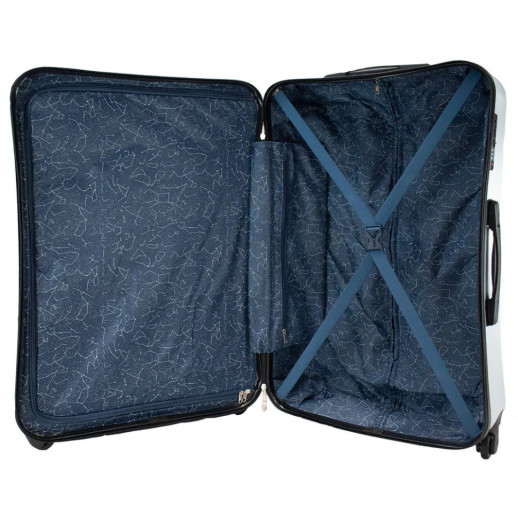 Чемодан Semi Line 24" (M) NASA Silver (T5797-2)