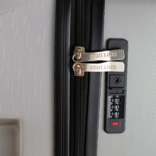Чемодан Semi Line 24" (M) NASA Silver (T5797-2)