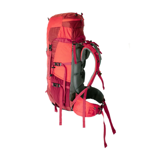 Рюкзак Tramp Floki туристический красный/т.красный 50+10л UTRP-046