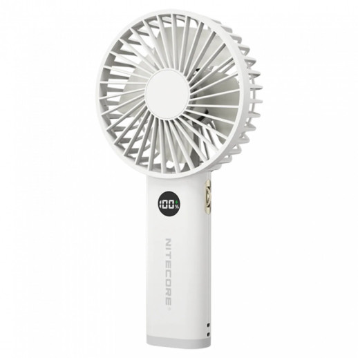 Портативный вентилятор Nitecore NEF03 (подсветка, OLED-дисплей), розовый